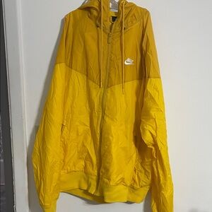 Nike Two-Tone Yellow Windbreaker